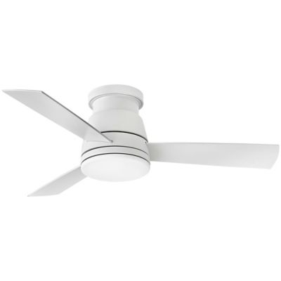 Trey LED Flush Mount Ceiling Fan