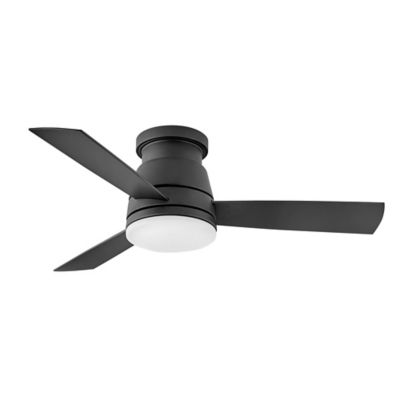 Trey LED Flush Mount Ceiling Fan