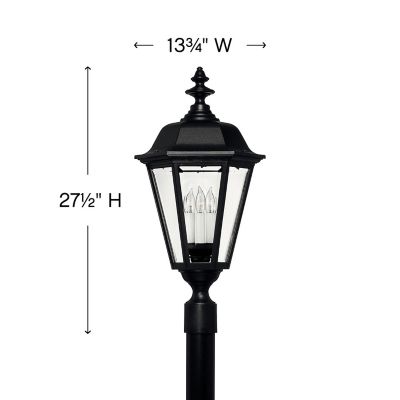 Manor House Outdoor Post Light by Hinkley at