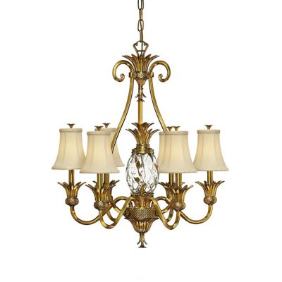 Plantation Single-Tier Chandelier