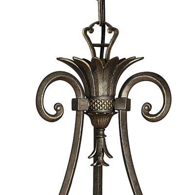 Plantation Single-Tier Chandelier