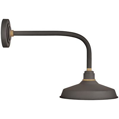 Foundry Classic Straight Arm Outdoor Wall Sconce