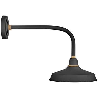 Foundry Classic Straight Arm Outdoor Wall Sconce