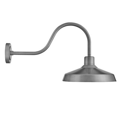 Forge Gooseneck Outdoor Wall Sconce