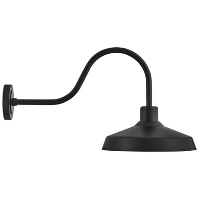 Forge Gooseneck Outdoor Wall Sconce