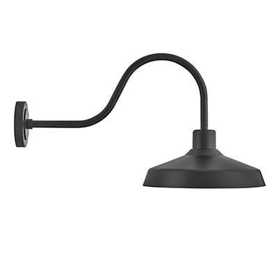 Forge Gooseneck Outdoor Wall Sconce