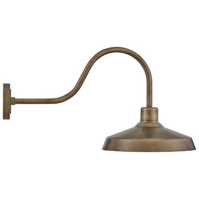Forge Gooseneck Outdoor Wall Sconce