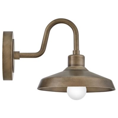 Forge Gooseneck Outdoor Wall Sconce