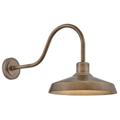 Forge Gooseneck Outdoor Wall Sconce