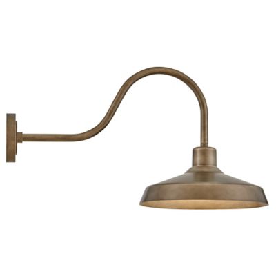 Forge Gooseneck Outdoor Wall Sconce