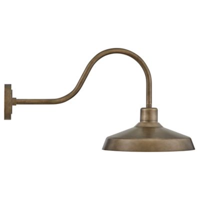 Forge Gooseneck Outdoor Wall Sconce