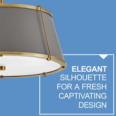 Clarke Semi-Flushmount