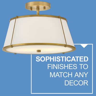 Clarke Semi-Flushmount