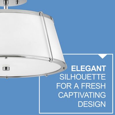 Clarke Semi-Flushmount