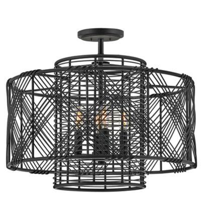 Nikko Semi-Flushmount/Pendant