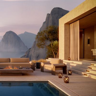 Taper LED Wide Horizontal Step Light