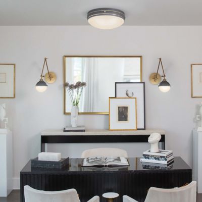 Oliver Round Flushmount