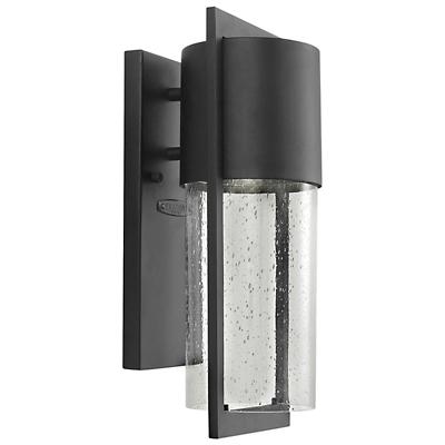 Shelter Outdoor Wall Sconce(Black/Small/LED)-OPEN BOX RETURN
