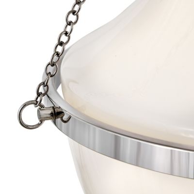 Shown in Polished Nickel finish, Large size, Detail view