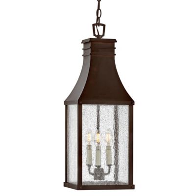 Beacon Hill Outdoor Pendant (Blackened Copper) - OPEN BOX