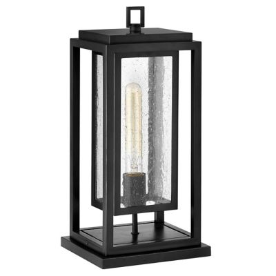 Republic Outdoor Pier Mount (Black|7 Inch|Incand) - OPEN BOX