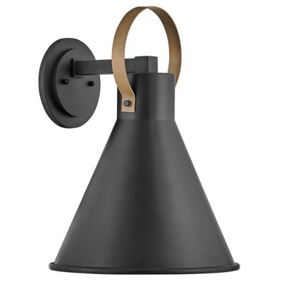 Winnie Outdoor Wall Sconce (Museum Black|16.5 In) - OPEN BOX