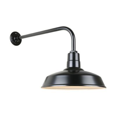 Warehouse 13 Arm Oudoor Wall Sconce