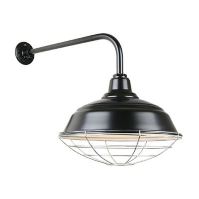 Warehouse 13 Arm Oudoor Wall Sconce
