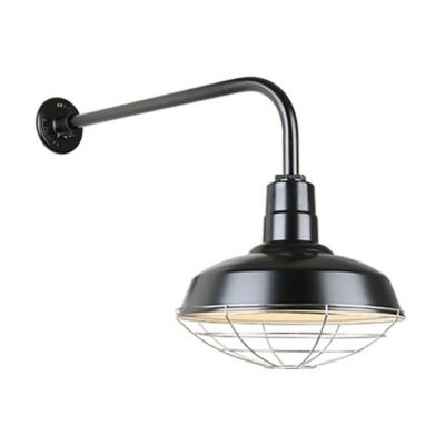 Warehouse 13 Arm Oudoor Wall Sconce