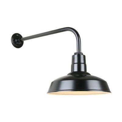 Warehouse 13 Arm Oudoor Wall Sconce
