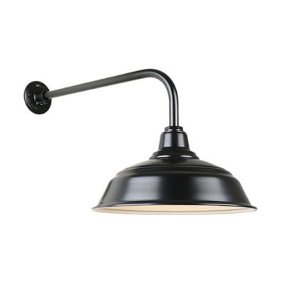 Warehouse 13 Arm Oudoor Wall Sconce