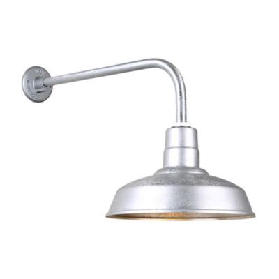 Warehouse 13 Arm Oudoor Wall Sconce