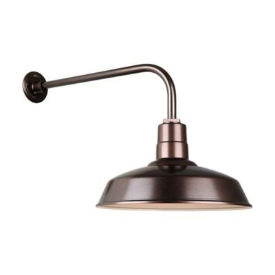 Warehouse 13 Arm Oudoor Wall Sconce