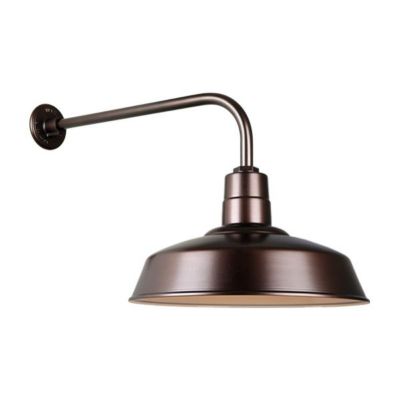 Warehouse 13 Arm Oudoor Wall Sconce