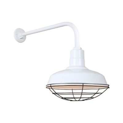 Warehouse 13 Arm Oudoor Wall Sconce