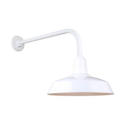 Warehouse 13 Arm Oudoor Wall Sconce