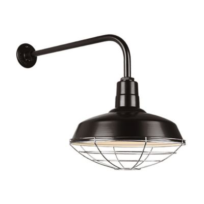 Warehouse 13 Arm Oudoor Wall Sconce