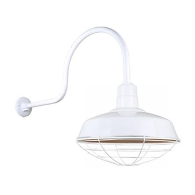 Warehouse C Arm Outdoor Wall Sconce