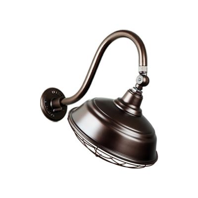 Warehouse 42 Swivel Arm Outdoor Wall Sconce