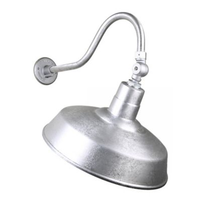 Warehouse H Swivel Arm Outdoor Wall Sconce