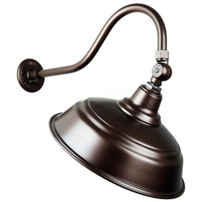 Warehouse H Swivel Arm Outdoor Wall Sconce