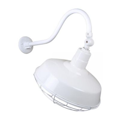 Warehouse H Swivel Arm Outdoor Wall Sconce