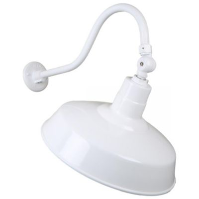 Warehouse H Swivel Arm Outdoor Wall Sconce