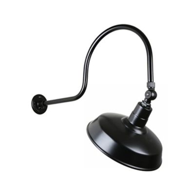 Warehouse C Swivel Arm Outdoor Wall Sconce