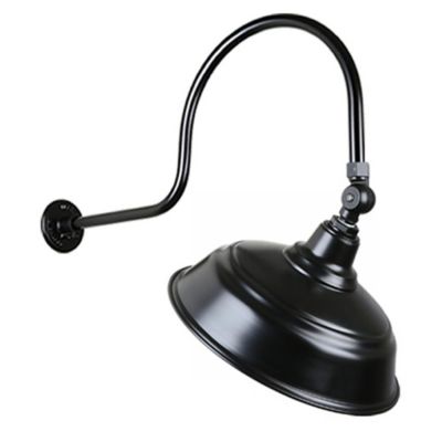 Warehouse C Swivel Arm Outdoor Wall Sconce