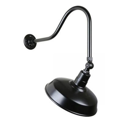 Warehouse H Swivel Arm Outdoor Wall Sconce