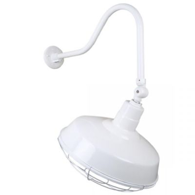Warehouse H Swivel Arm Outdoor Wall Sconce