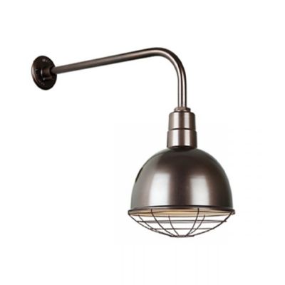 Deep Bowl 13 Arm Oudoor Wall Sconce