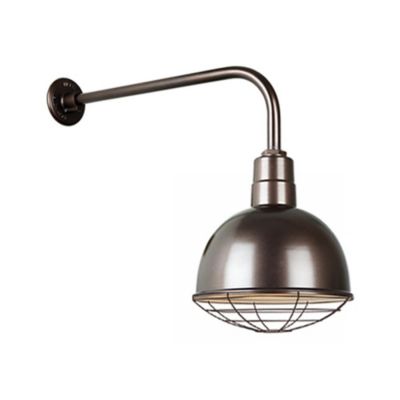 Deep Bowl 13 Arm Oudoor Wall Sconce