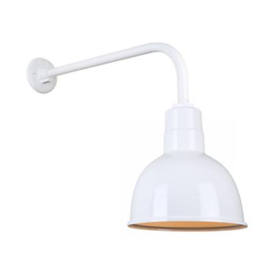 Deep Bowl 13 Arm Oudoor Wall Sconce